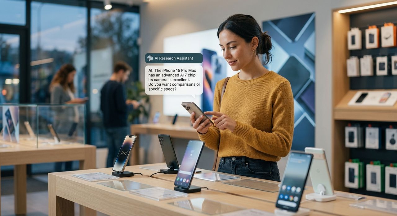 AI Chat is Changing How People Research Smartphones Before Buying