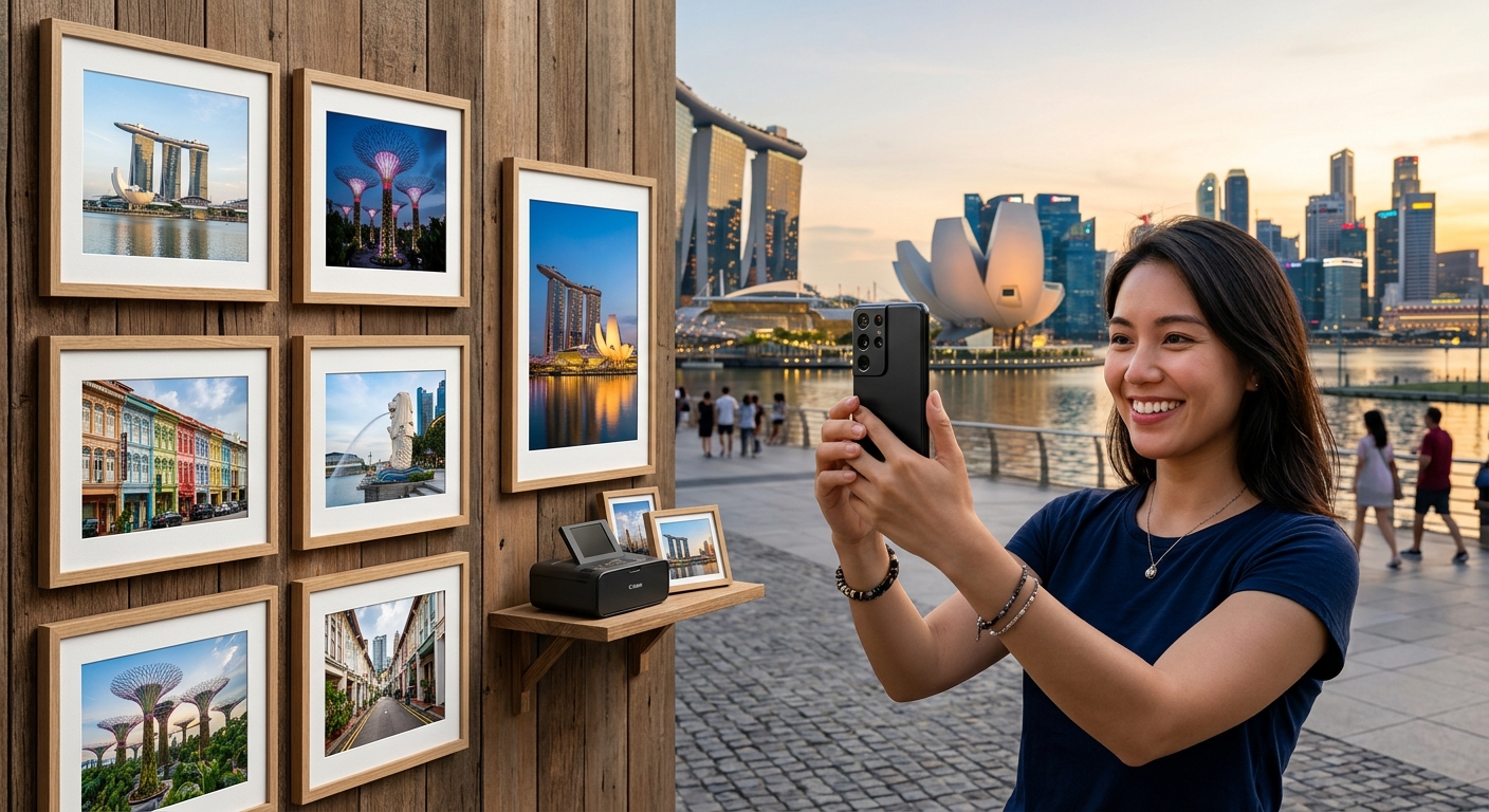 How to Choose a Camera Phone in Singapore for Photos Worth Printing