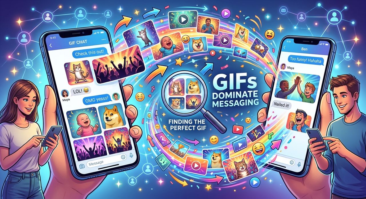 Why GIFs Still Dominate Mobile Messaging and How to Find the Right Ones